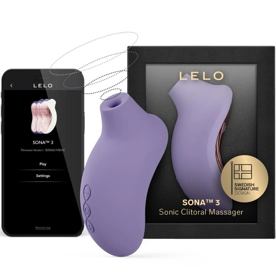 Sona 3 Sonic Clitoral Massager Violet Dusk