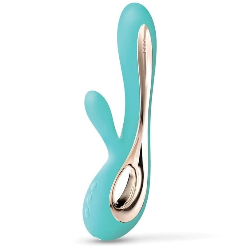 Soraya 2 Rabbit Vibrator in Aqua Green